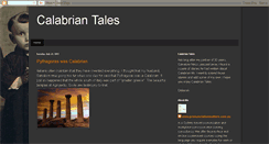 Desktop Screenshot of calabriantales.blogspot.com