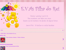 Tablet Screenshot of evasfilhadorei.blogspot.com