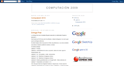 Desktop Screenshot of computacion2009arq.blogspot.com