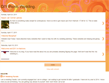 Tablet Screenshot of diypicnicwedding.blogspot.com