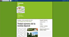 Desktop Screenshot of cerdanyainforma.blogspot.com