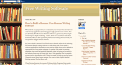 Desktop Screenshot of freewritingsoftware.blogspot.com