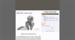 Desktop Screenshot of lindsay-lohan-flash.blogspot.com