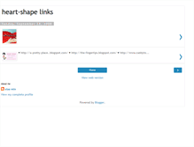 Tablet Screenshot of heart-shape-closet-links.blogspot.com