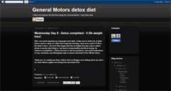 Desktop Screenshot of generalmotorsdetoxdiet.blogspot.com