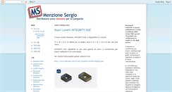 Desktop Screenshot of menzionesergio.blogspot.com