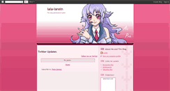 Desktop Screenshot of lala-larein.blogspot.com