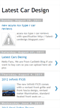 Mobile Screenshot of latest-cardesign.blogspot.com