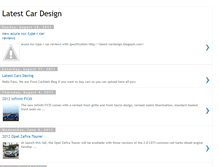 Tablet Screenshot of latest-cardesign.blogspot.com