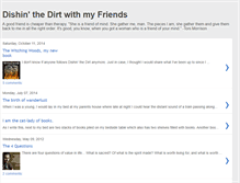 Tablet Screenshot of dishinthedirt.blogspot.com