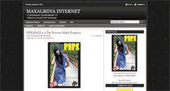 Desktop Screenshot of maxalminanet.blogspot.com