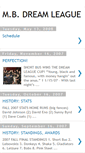 Mobile Screenshot of mbdreamleague.blogspot.com