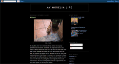 Desktop Screenshot of mymorelia.blogspot.com