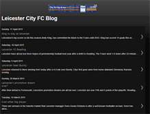 Tablet Screenshot of leicestercityfootballclub.blogspot.com