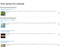 Tablet Screenshot of freeandroidgamesforall.blogspot.com