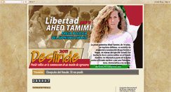 Desktop Screenshot of deslinde2011.blogspot.com