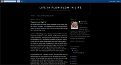 Desktop Screenshot of lifeinflow.blogspot.com