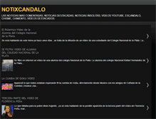 Tablet Screenshot of notixia.blogspot.com