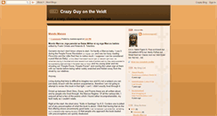 Desktop Screenshot of cluelessvagrant.blogspot.com
