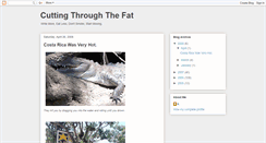 Desktop Screenshot of cuttingthroughthefat.blogspot.com