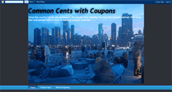 Desktop Screenshot of commoncentswithcoupons.blogspot.com