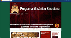 Desktop Screenshot of bicentenariomexicano.blogspot.com