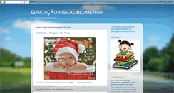 Desktop Screenshot of educacaofiscalblumenau.blogspot.com