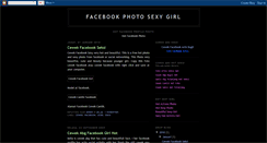 Desktop Screenshot of facebook-photo-sexy.blogspot.com