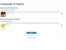Tablet Screenshot of ambassadorofva.blogspot.com