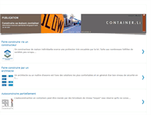 Tablet Screenshot of construire-maison-container.blogspot.com