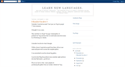 Desktop Screenshot of mylanguages4you.blogspot.com