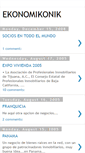 Mobile Screenshot of ekonomikonik.blogspot.com
