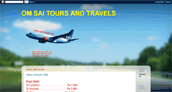 Desktop Screenshot of omsaitoursntravel.blogspot.com