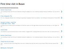 Tablet Screenshot of first-time-visit-in-busan.blogspot.com