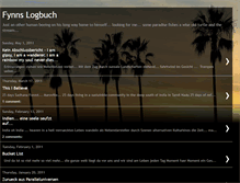 Tablet Screenshot of fynnslogbuch.blogspot.com