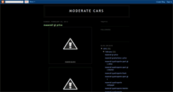 Desktop Screenshot of moderatecars.blogspot.com