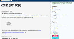 Desktop Screenshot of conceptjobs.blogspot.com