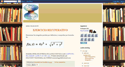 Desktop Screenshot of anagonzalezmatematica2.blogspot.com