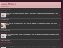 Tablet Screenshot of danisamakeup.blogspot.com