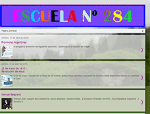 Tablet Screenshot of escuelaprimaria284.blogspot.com