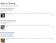 Tablet Screenshot of adult-intraining.blogspot.com