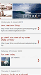 Mobile Screenshot of primatephotography.blogspot.com