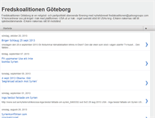 Tablet Screenshot of fredskoalitionen.blogspot.com
