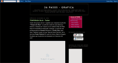 Desktop Screenshot of 36pasosgrafica.blogspot.com