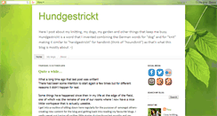 Desktop Screenshot of hundgestrickt.blogspot.com