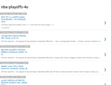 Tablet Screenshot of nba-playoffs-4u.blogspot.com