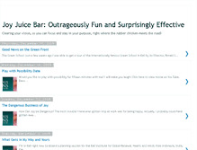 Tablet Screenshot of joyjuicebar.blogspot.com