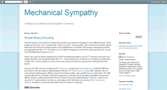 Desktop Screenshot of mechanical-sympathy.blogspot.com