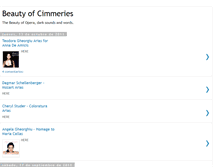 Tablet Screenshot of beautyofcimmeries.blogspot.com