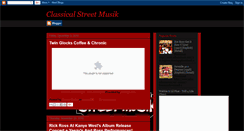 Desktop Screenshot of classicalstreetmusik.blogspot.com